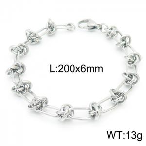 Stainless Steel Bracelet(Men) - KB160618-Z