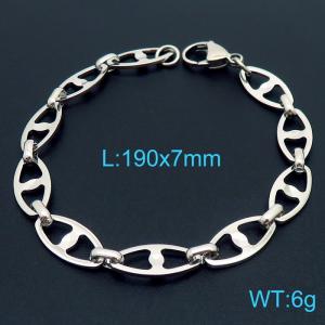 Stainless Steel Bracelet(Men) - KB160630-Z