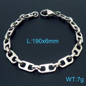 Stainless Steel Bracelet(Men) - KB160632-Z