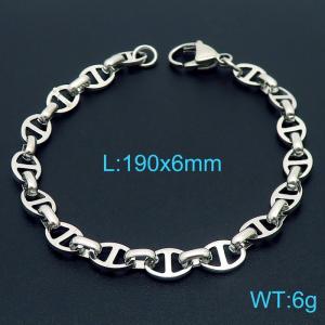 Stainless Steel Bracelet(Men) - KB160634-Z