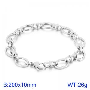 Stainless Steel Bracelet(Men) - KB160639-Z