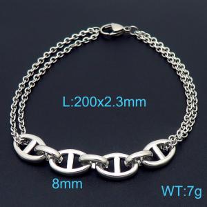 Stainless Steel Special Bracelet - KB160766-Z
