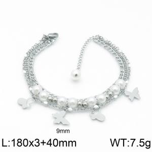 Stainless Steel Bracelet(women) - KB161002-DL