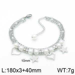Stainless Steel Bracelet(women) - KB161003-DL