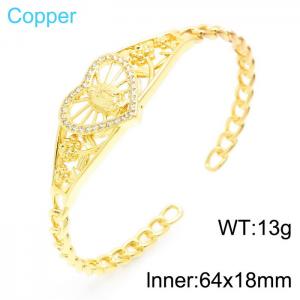 Copper Bangle - KB161301-TJG