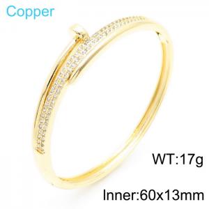 Copper Bangle - KB161349-TJG