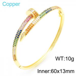 Copper Bangle - KB161351-TJG