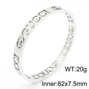 Stainless Steel Bangle - KB161379-KTLA