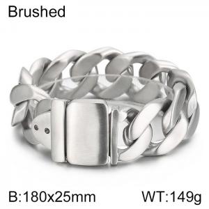 Stainless Steel Bracelet(Men) - KB161840-KJX