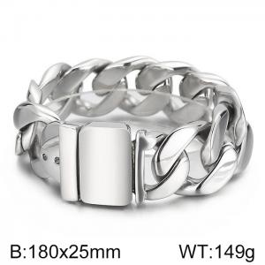 Stainless Steel Bracelet(Men) - KB161844-KJX
