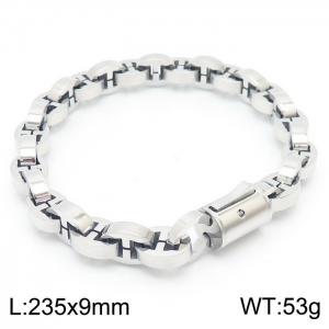 Stainless Steel Bracelet(Men) - KB161905-KFC