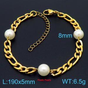Stainless Steel Special Bracelet - KB161939-Z