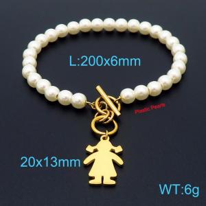 Bead Bracelet - KB161962-Z