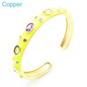 Copper Bangle - KB162057-TJG