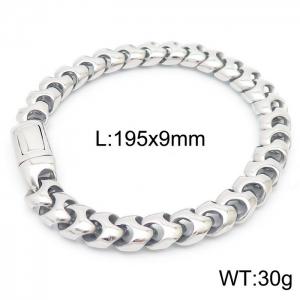 Stainless Steel Bracelet(Men) - KB162211-KJX