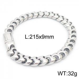 Stainless Steel Bracelet(Men) - KB162212-KJX