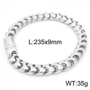 Stainless Steel Bracelet(Men) - KB162213-KJX