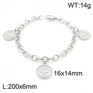 Stainless Steel Bracelet(women) - KB162528-Z