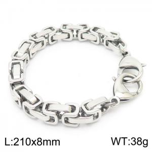 Stainless Steel Bracelet(Men) - KB162553-Z