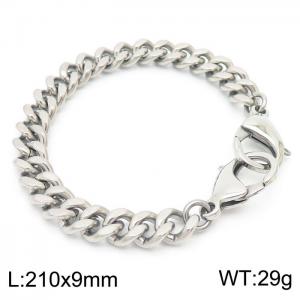 Stainless Steel Bracelet(Men) - KB162554-Z