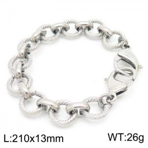 Stainless Steel Bracelet(Men) - KB162557-Z