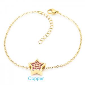 Copper Bracelet - KB162935-TJG