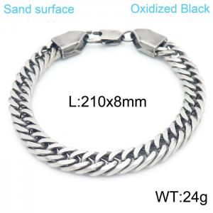 Stainless Steel Bracelet(Men) - KB162975-KFC