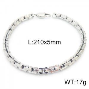 Stainless Steel Bracelet(Men) - KB163112-KFC