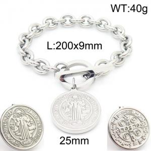 Stainless Steel Bracelet(women) - KB163300-Z