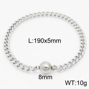 Stainless Steel Special Bracelet - KB163516-Z