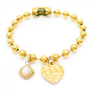 Stainless Steel Gold-plating Bracelet - KB164269-NJ