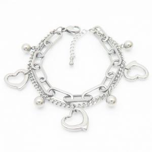 Stainless Steel Bracelet(women) - KB164700-HR