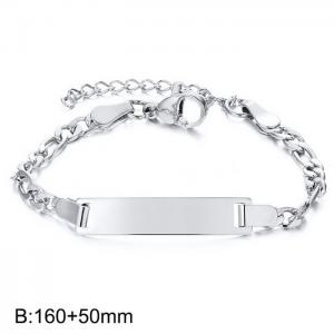 Stainless Steel Bracelet(women) - KB165493-WGSF