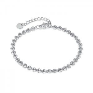 Stainless Steel Bracelet(women) - KB165514-WGTY