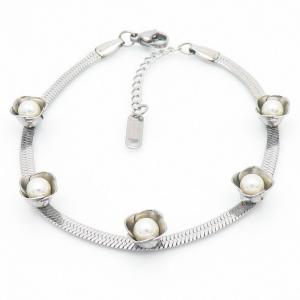 Stainless Steel Bracelet(women) - KB166183-HR