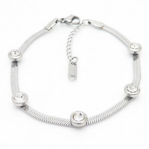 Stainless Steel Bracelet(women) - KB166184-HR