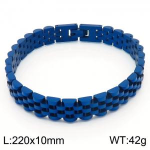 Blue Classic Foreign Trade Stainless Steel Adjustable Strap Bracelet - KB167054-K