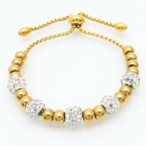 Stainless Steel Stone Bracelet - KB167160-XY