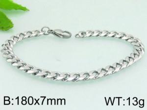 Stainless Steel Bracelet(Men) - KB168439-Z