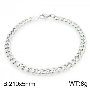 Stainless Steel Bracelet(Men) - KB168449-Z