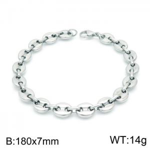 Stainless Steel Bracelet(Men) - KB168451-Z