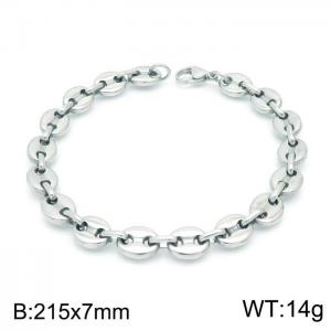 Stainless Steel Bracelet(Men) - KB168453-Z