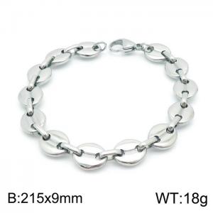 Stainless Steel Bracelet(Men) - KB168457-Z