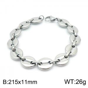 Stainless Steel Bracelet(Men) - KB168461-Z