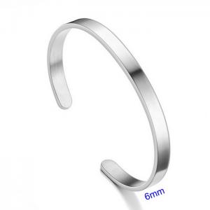 Stainless Steel Bangle - KB168813-WGDC