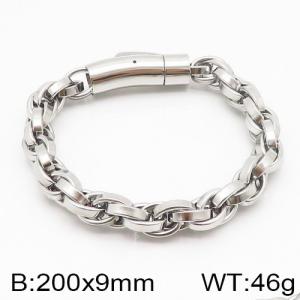 Stainless Steel Bracelet(Men) - KB179596-KFC