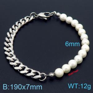 Stainless Steel Special Bracelet - KB179597-Z