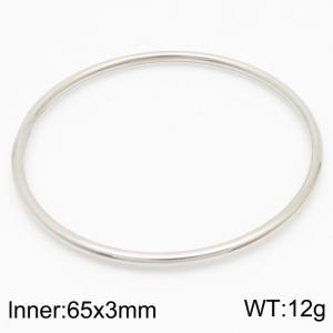Fashion Women's Titanium Steel Round Bracelet - KB179808-LO