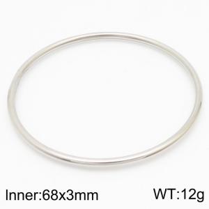 Fashion Women's Titanium Steel Round Bracelet - KB179809-LO