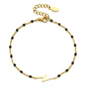 European and American style cross-border fast selling popular Bohemian bracelet Lightning Drip Oil Rice Bead Bracelet - KB181425-Z